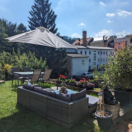 Famzi - Urlaubsmagie - Familienwohnung Mit Gemeinschaftsgarten, -Sauna & -Pool Sebnitz Exterior photo