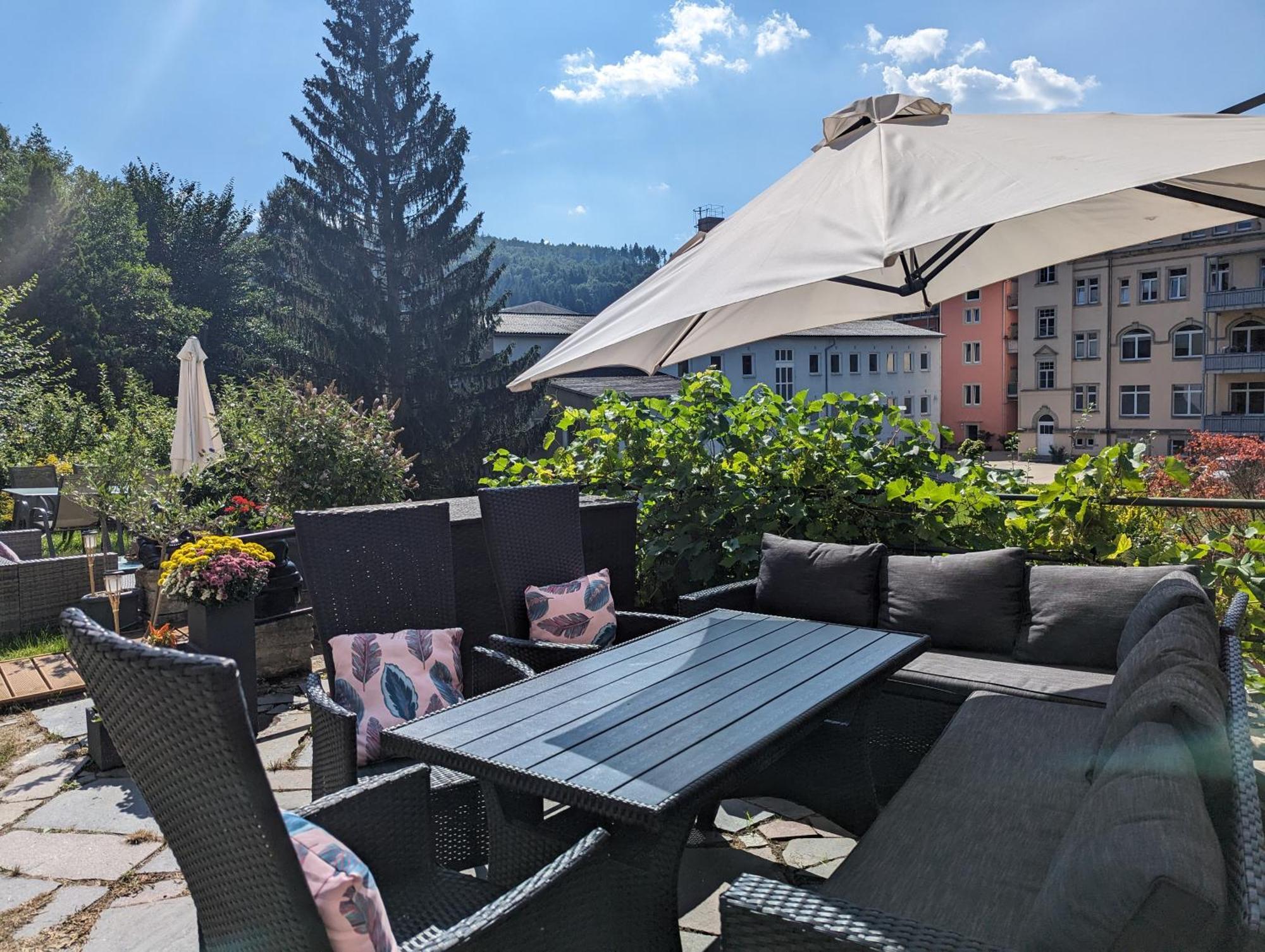 Famzi - Urlaubsmagie - Familienwohnung Mit Gemeinschaftsgarten, -Sauna & -Pool Sebnitz Exterior photo